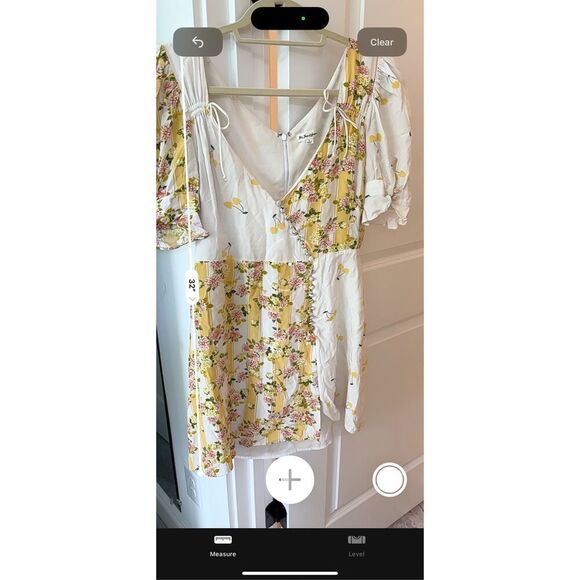 For Love and Lemons Savannah Wrap Mini Dress, $298 Large - Picture 8 of 11